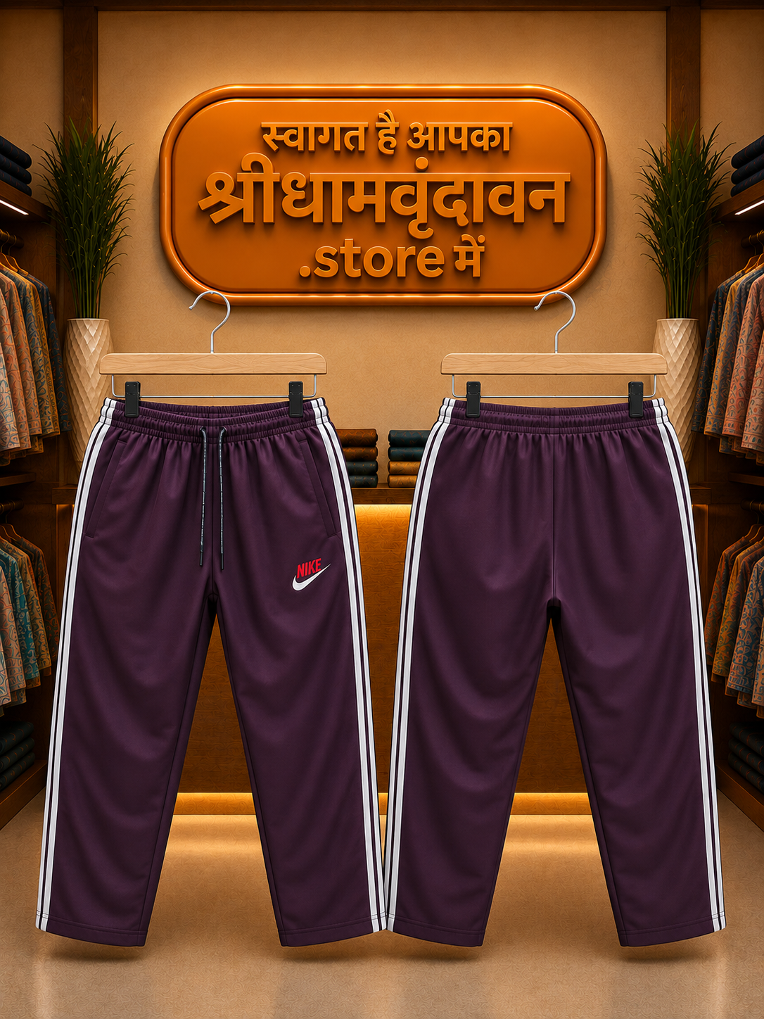Premium New Balance Style Track Pants