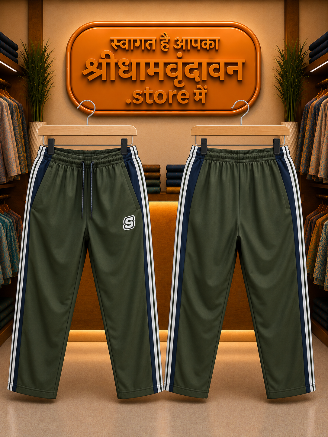 Premium New Balance Style Track Pants
